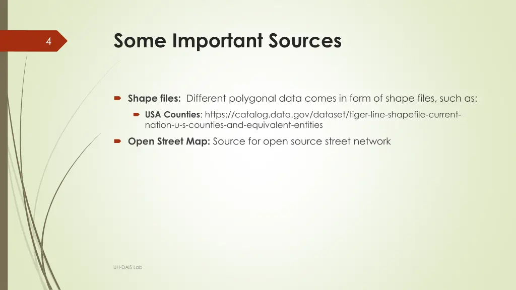 some important sources