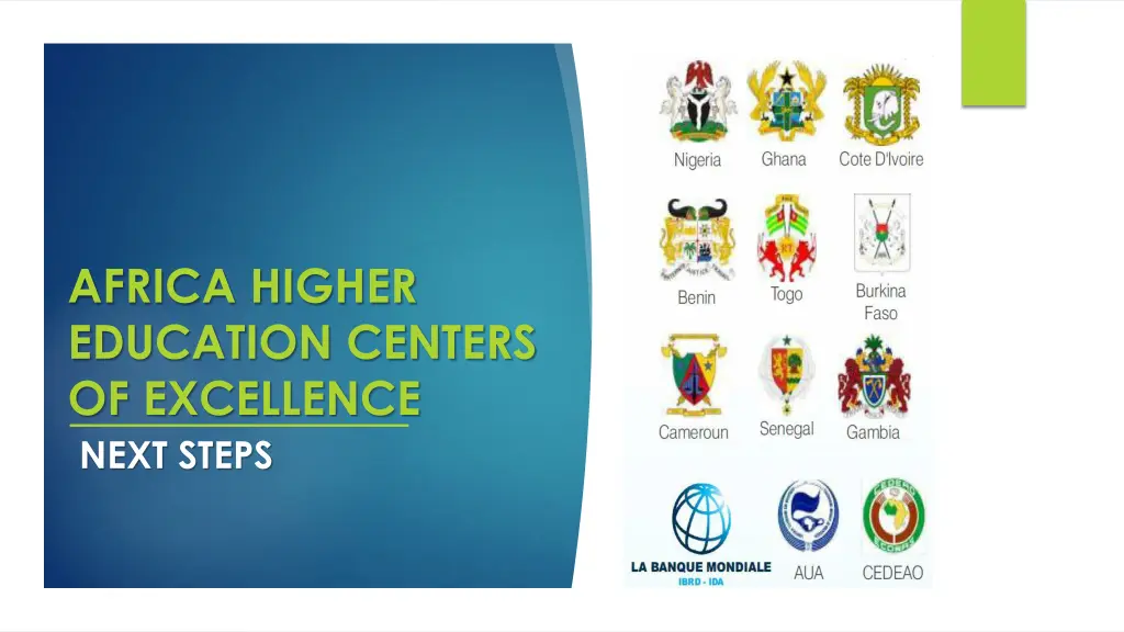 africa higher education centers of excellence