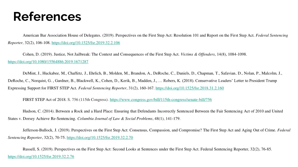 references