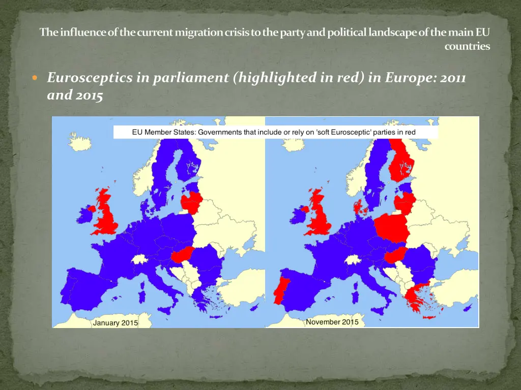 the influence of the current migration crisis 8