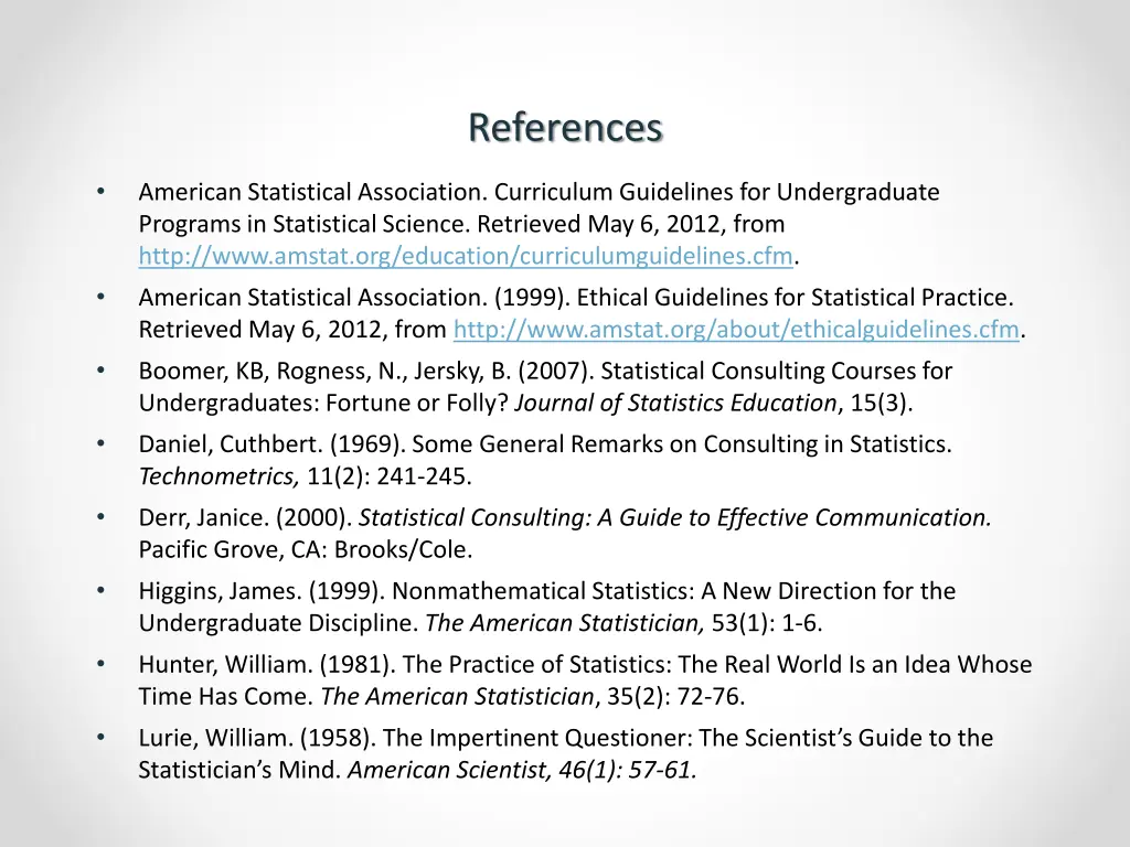 references