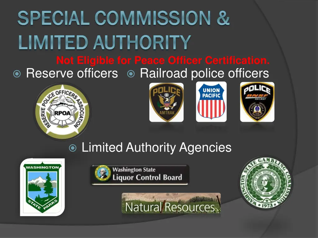 special commission special commission limited