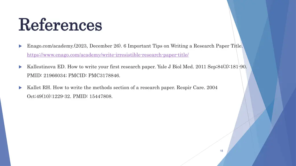 references references