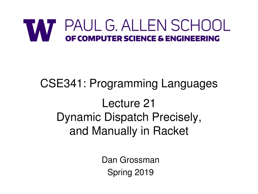cse341 programming languages