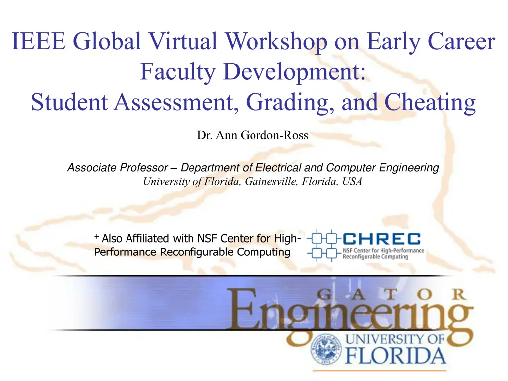 ieee global virtual workshop on early career