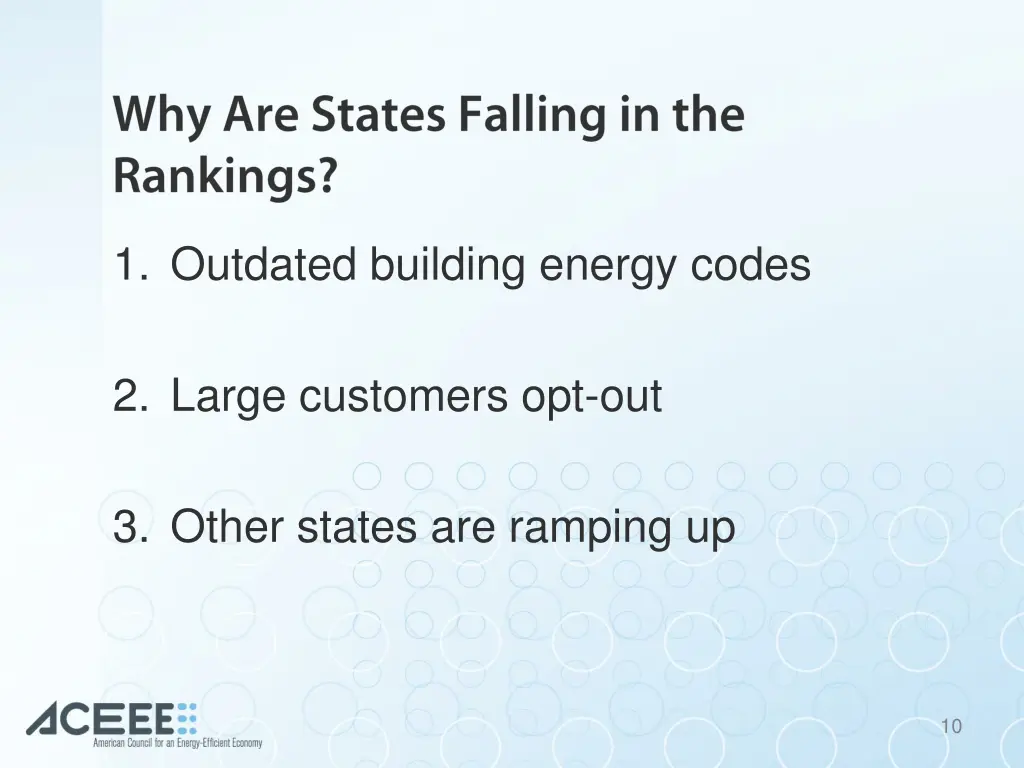 1 outdated building energy codes