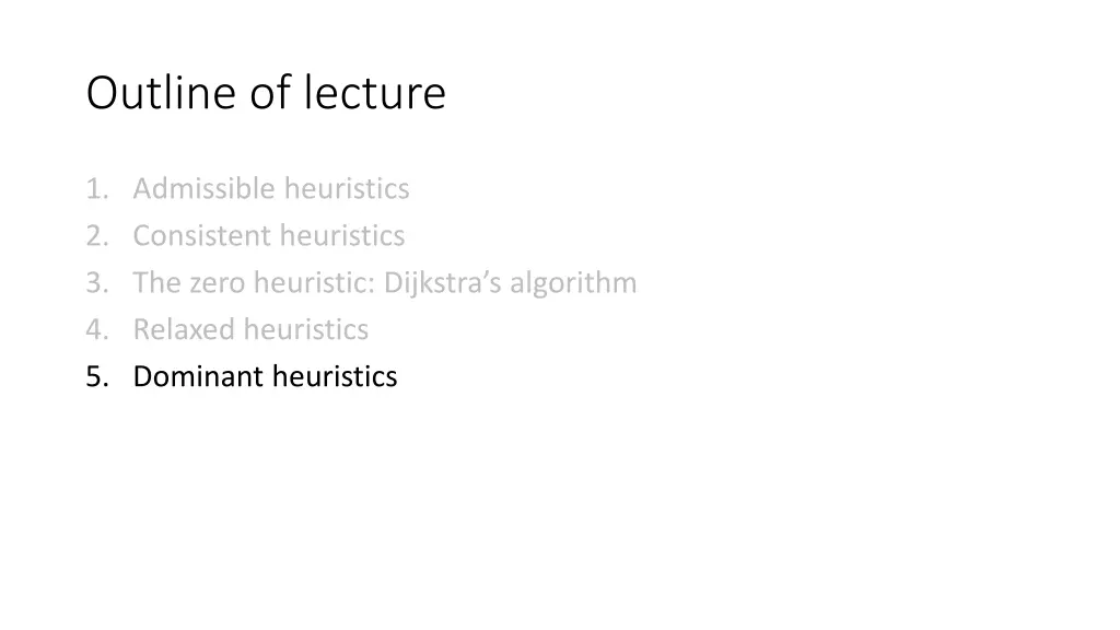 outline of lecture 4