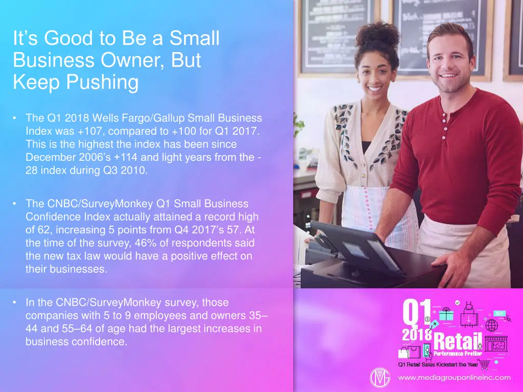 it s good to be a small business owner but keep