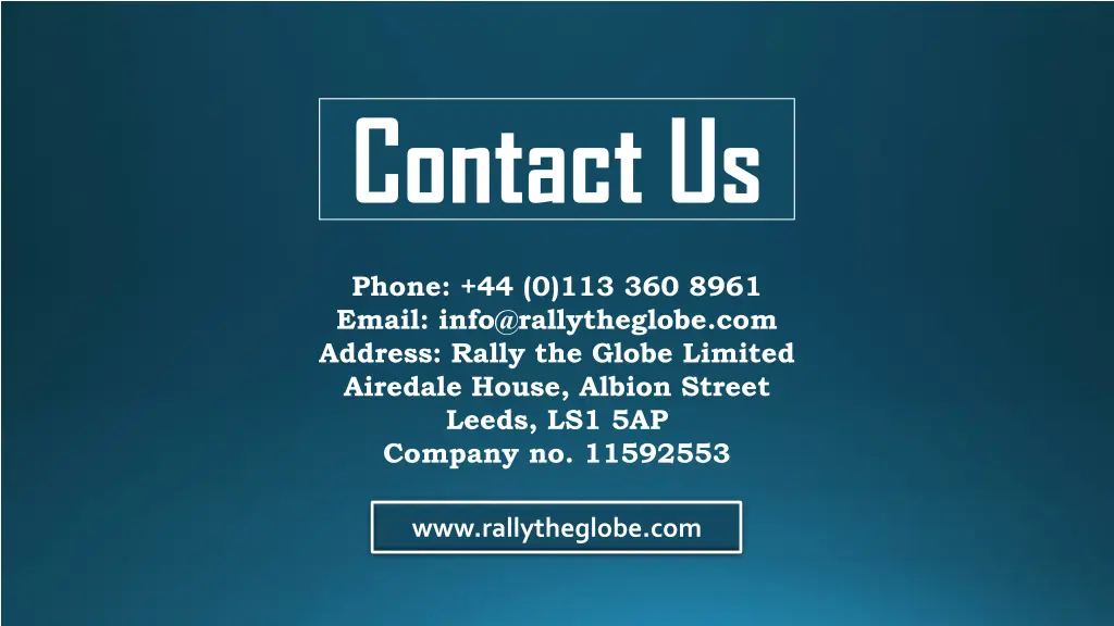 contact us