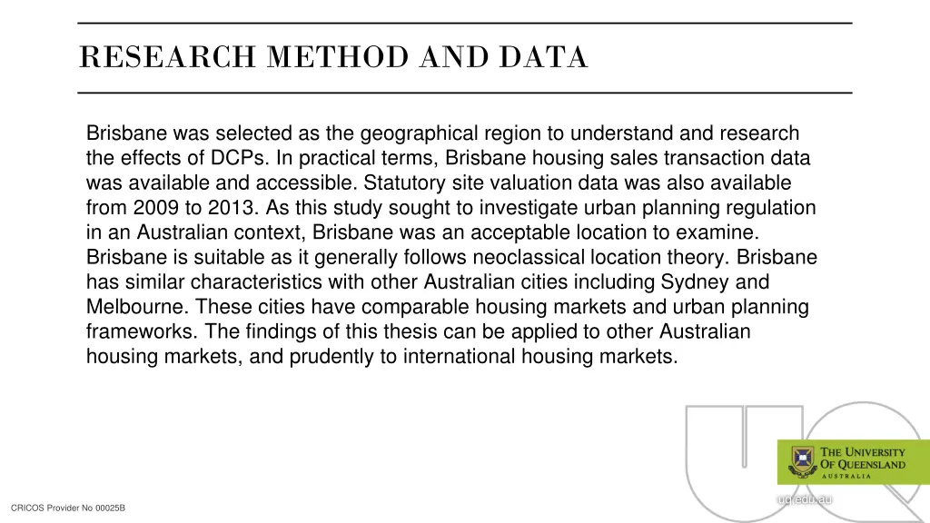 research method and data