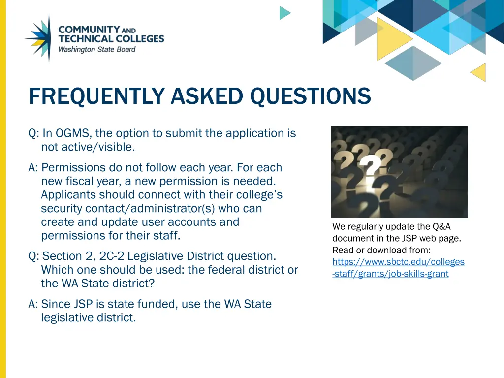 frequently asked questions