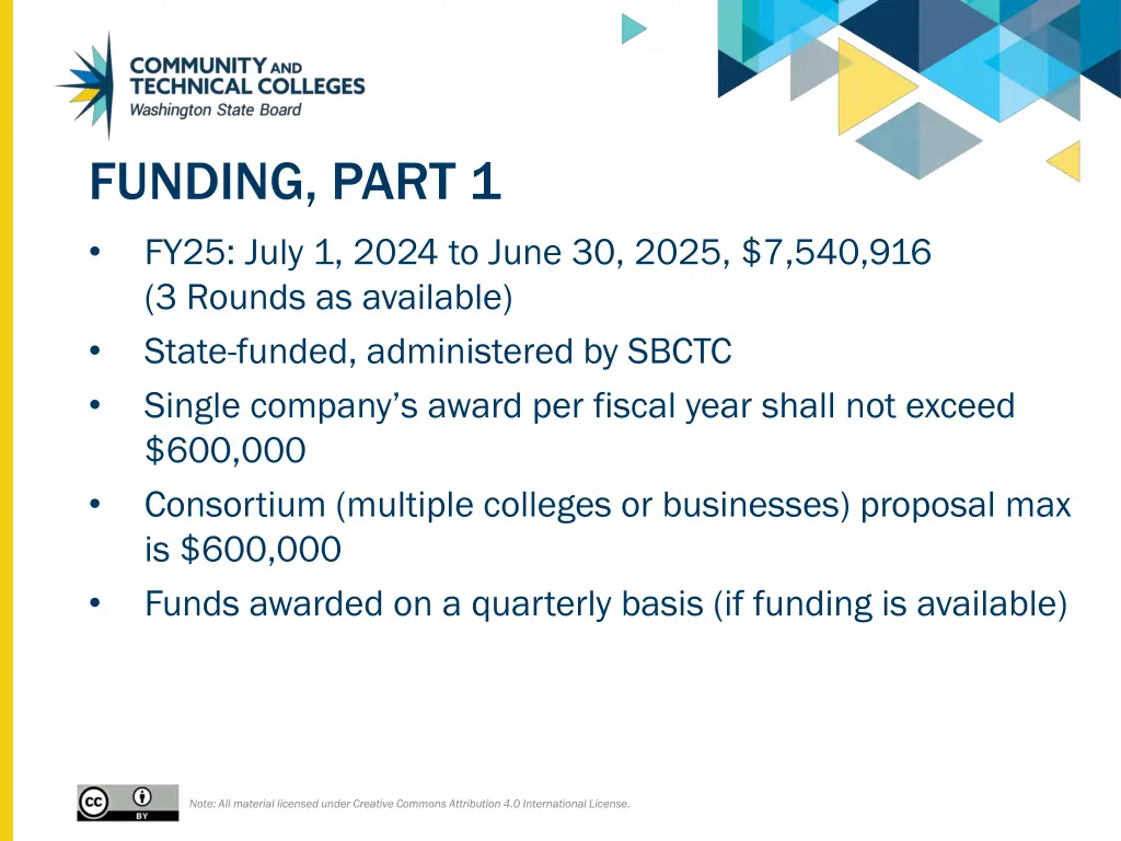 funding part 1