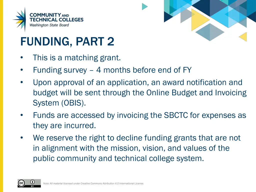 funding part 2