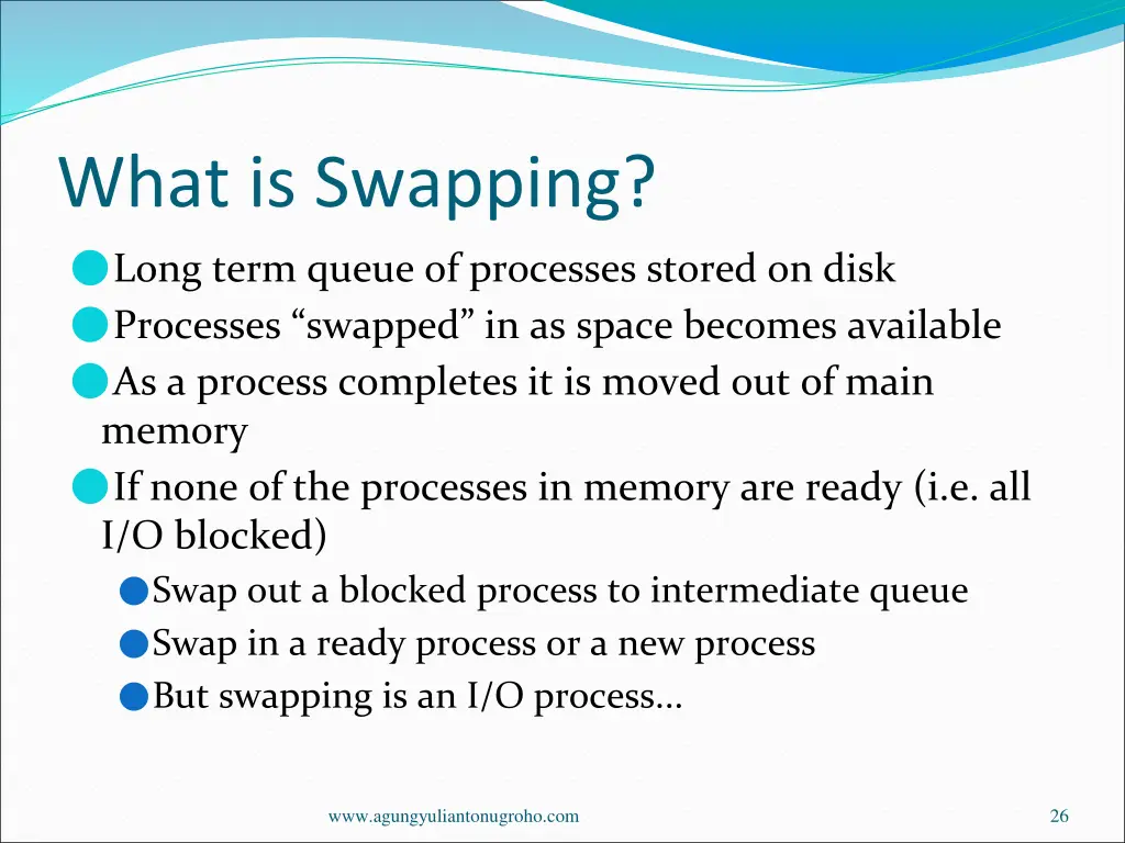 what is swapping