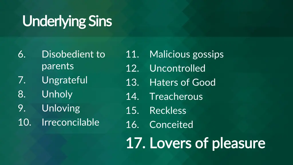 underlying sins underlying sins 11