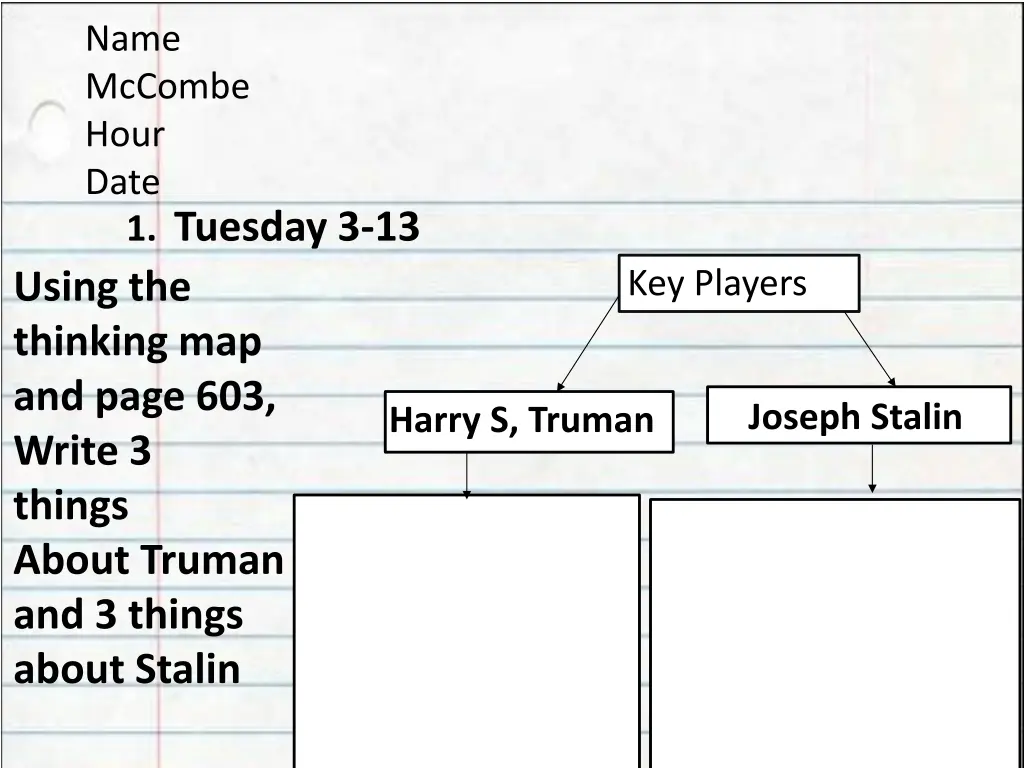 name mccombe hour date 1 tuesday 3 13 using