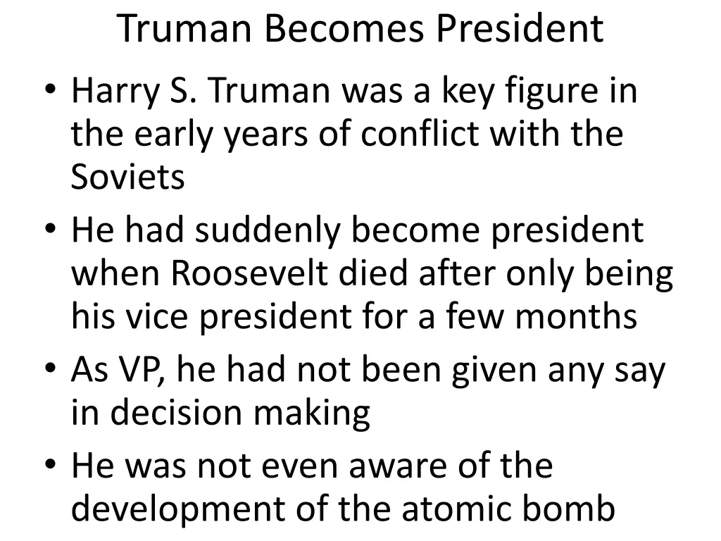 truman becomes president harry s truman