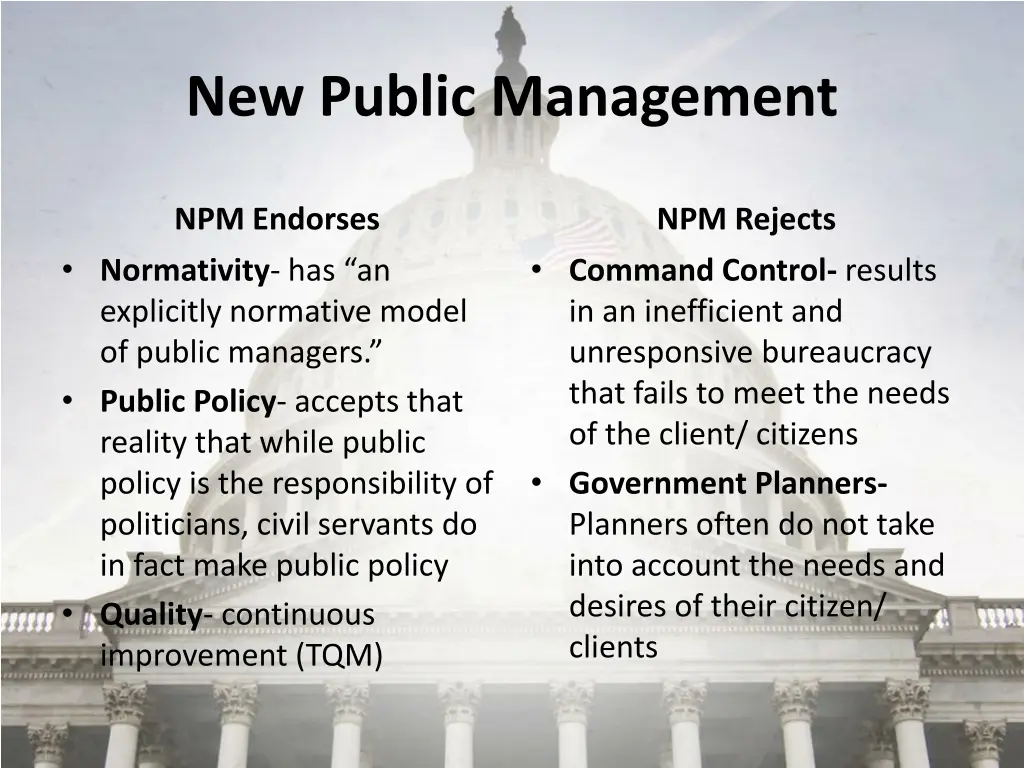 new public management 1