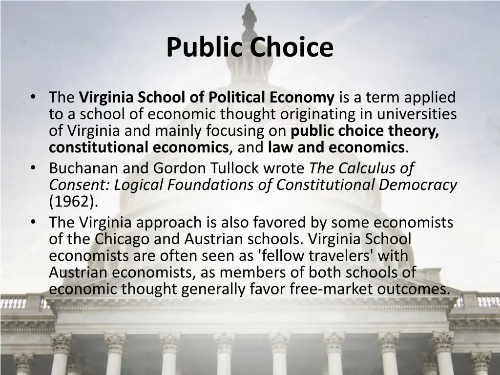 public choice 1