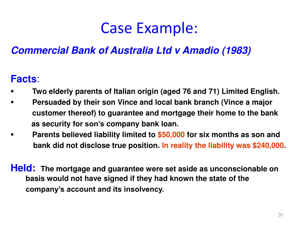 case example