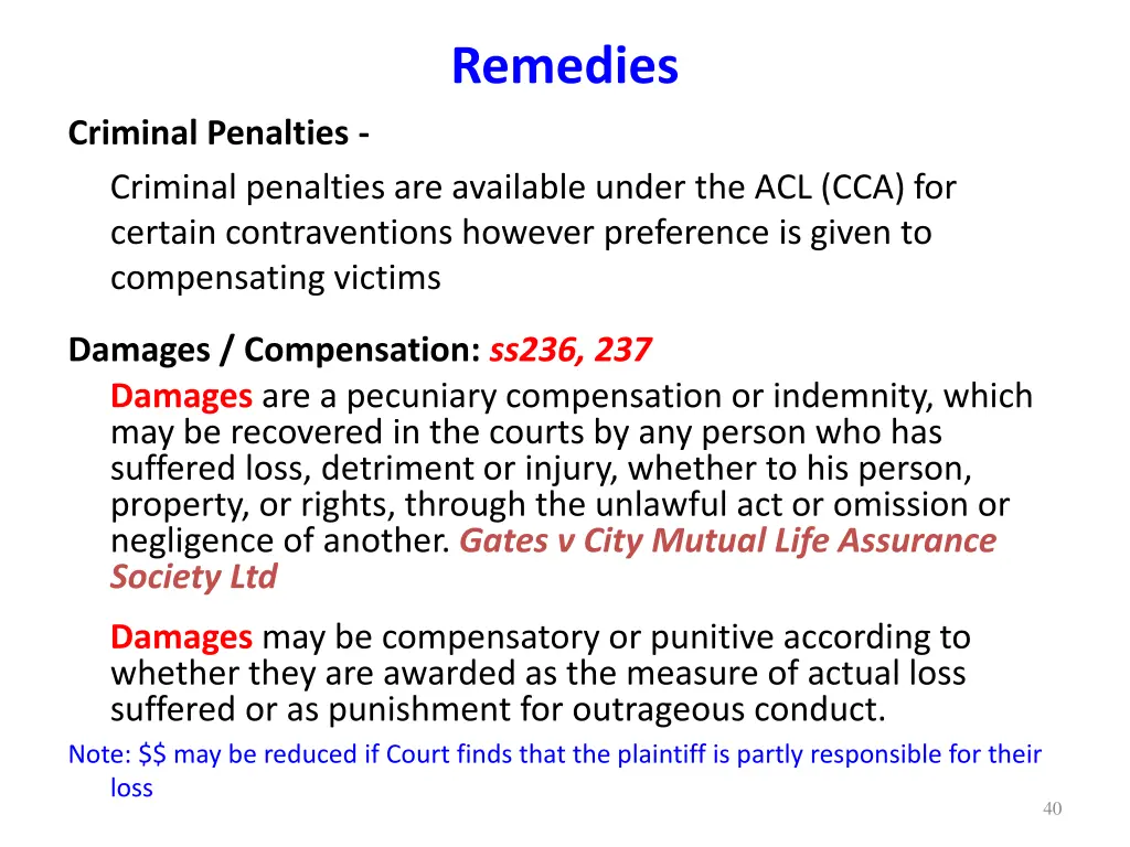 remedies