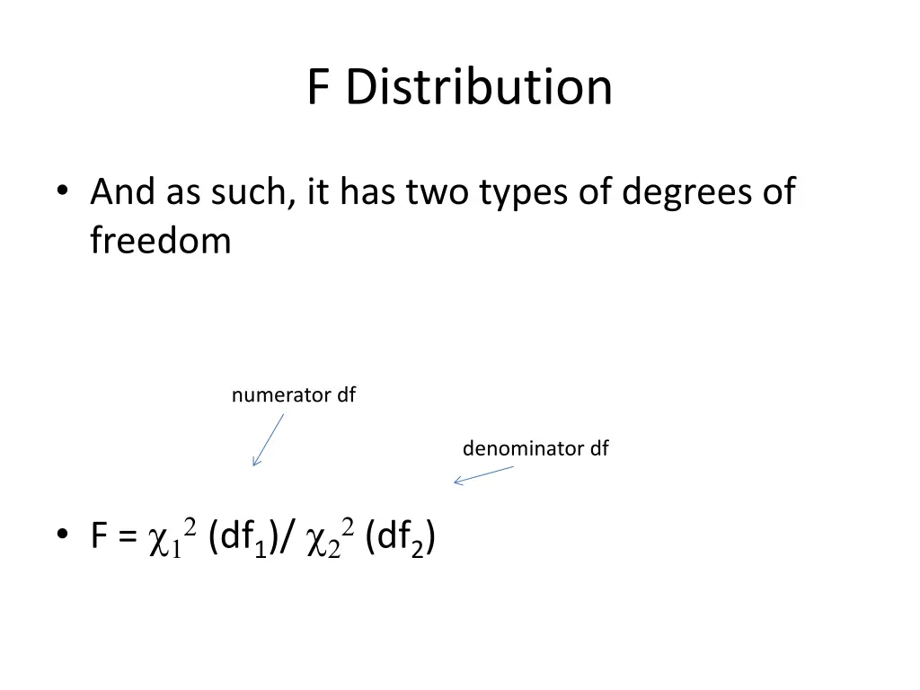 f distribution 2