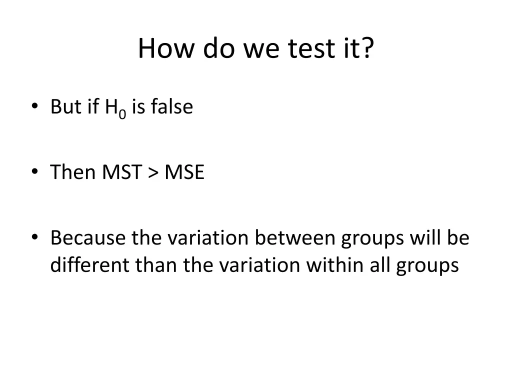 how do we test it 1