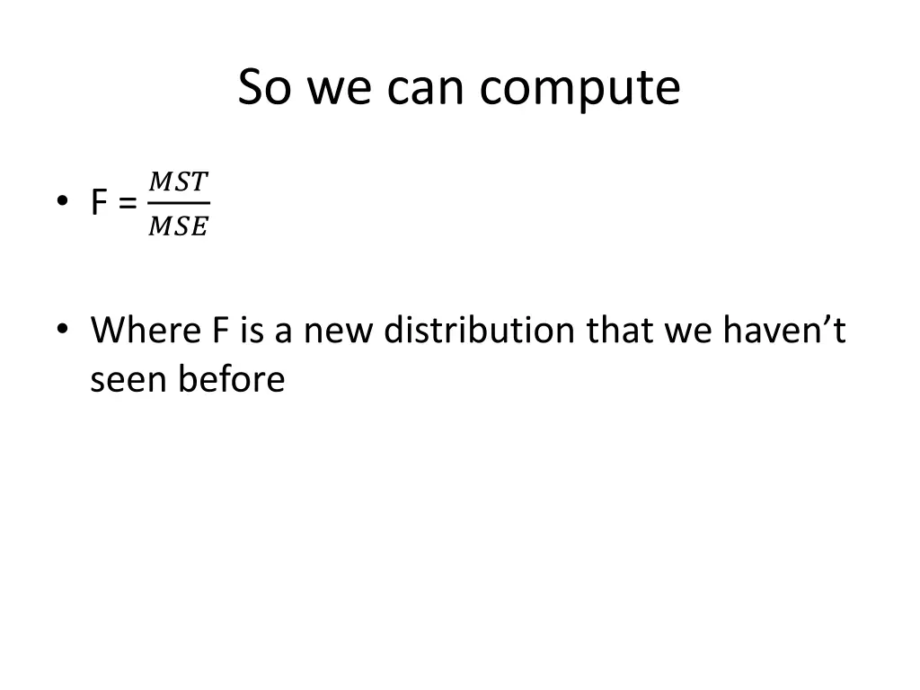 so we can compute