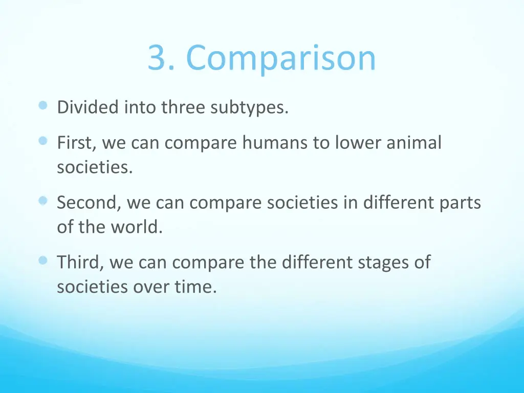 3 comparison