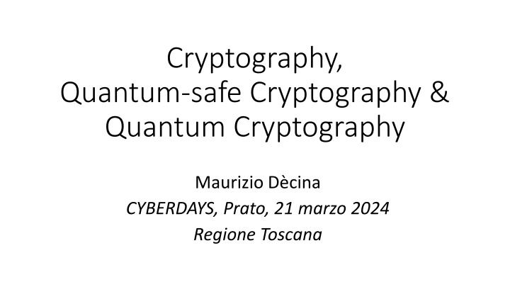 cryptography