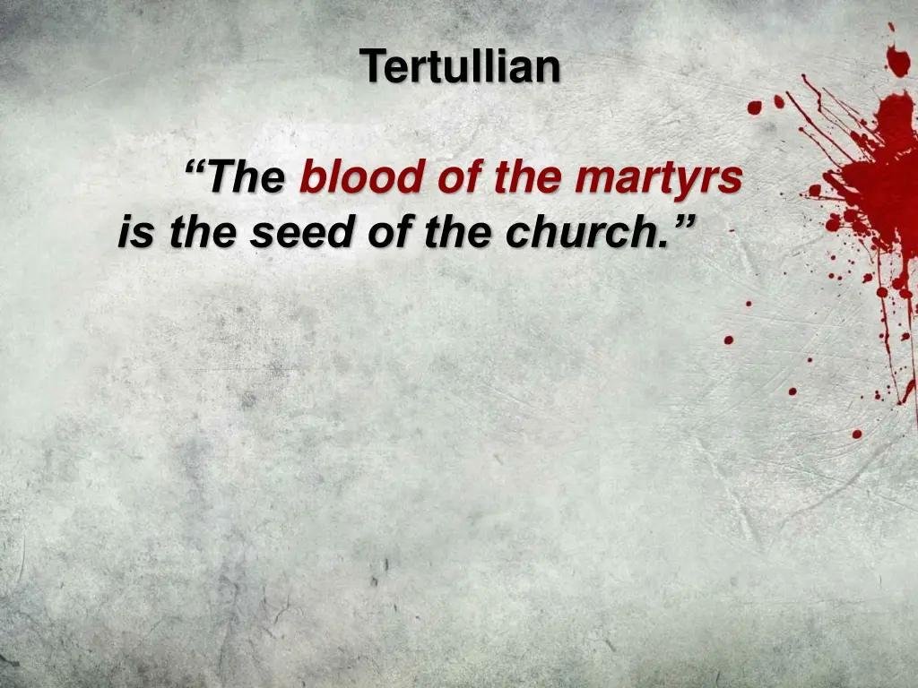 tertullian