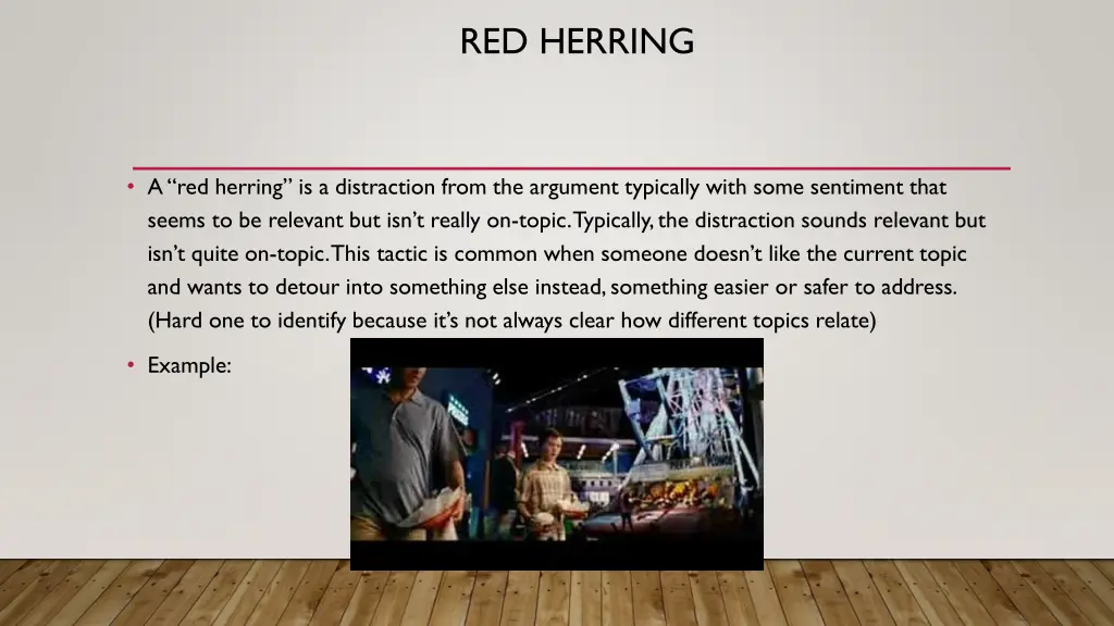 red herring