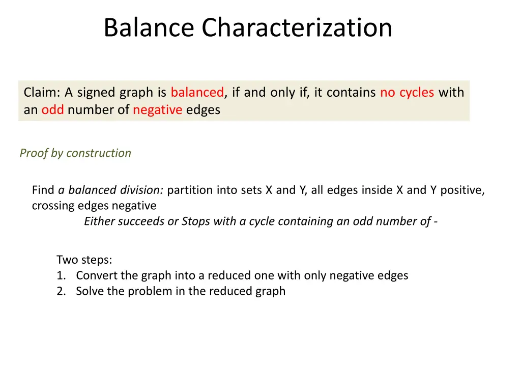 balance characterization 1