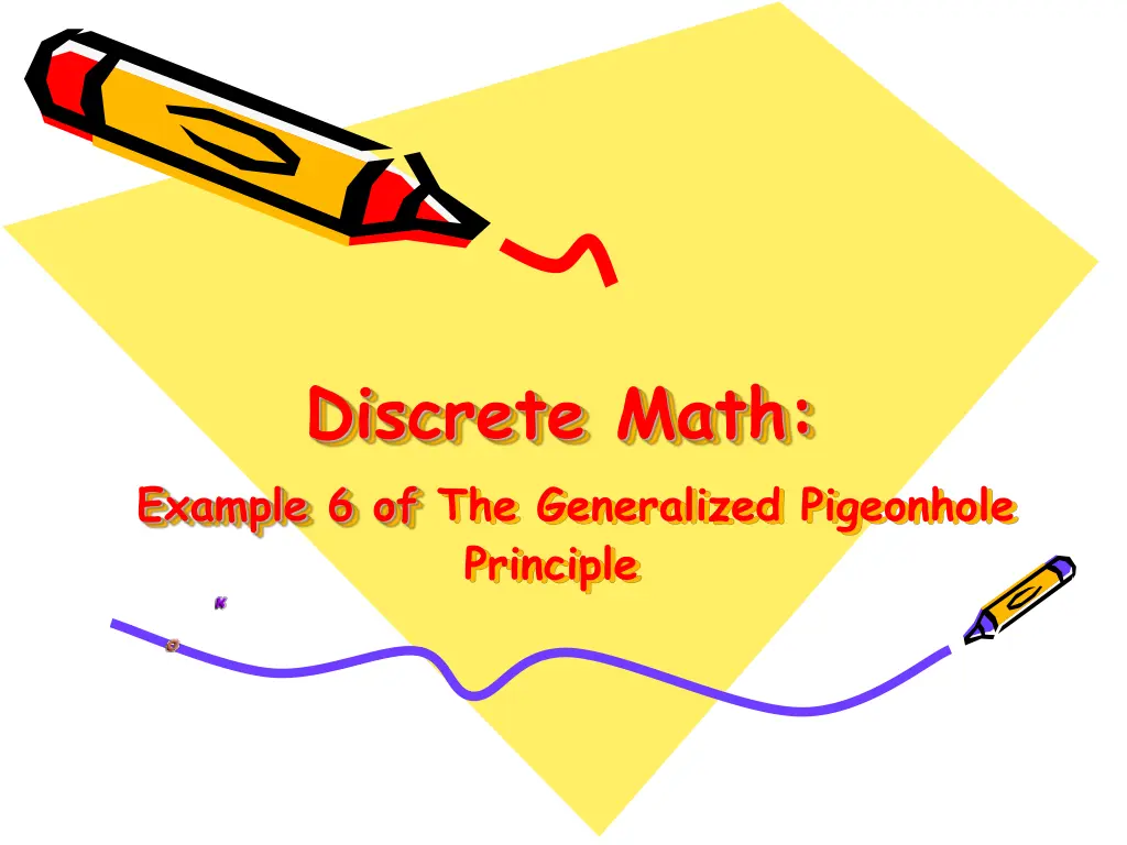 discrete math example 6 of the generalized