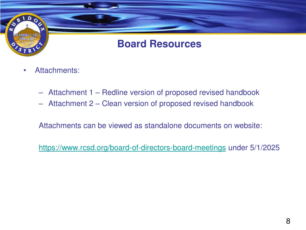 board resources