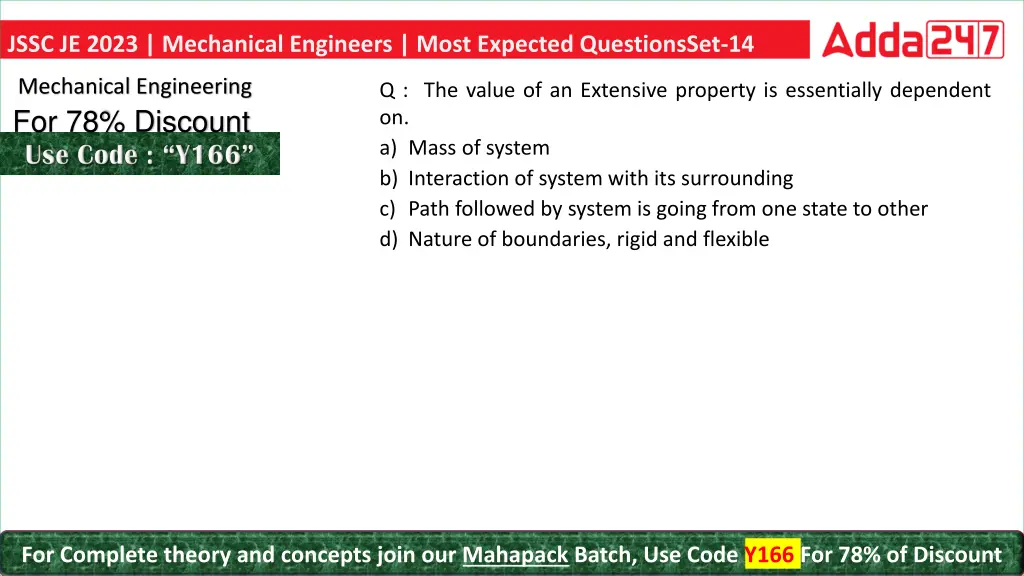 jssc je 2023 mechanical engineers most expected 12