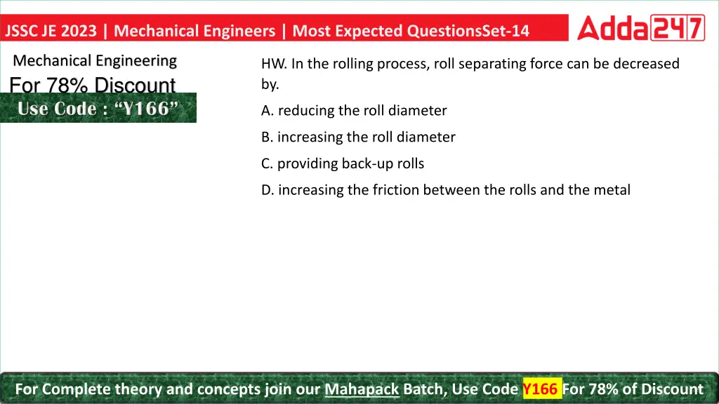 jssc je 2023 mechanical engineers most expected 23