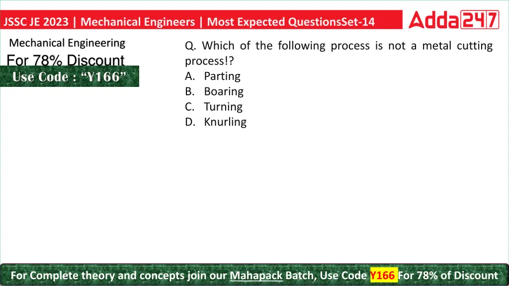 jssc je 2023 mechanical engineers most expected 5