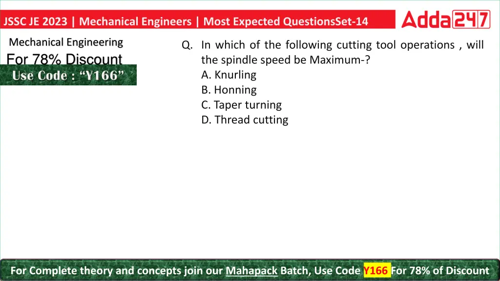 jssc je 2023 mechanical engineers most expected 6