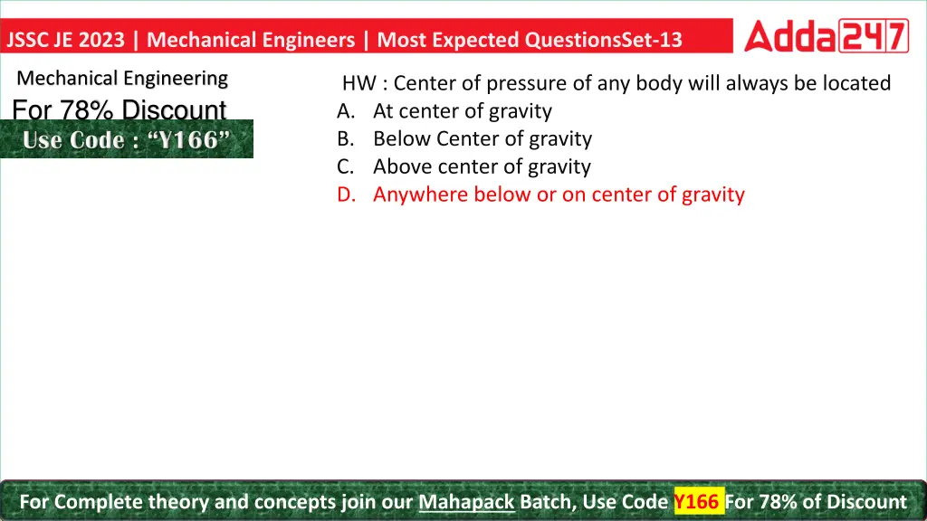 jssc je 2023 mechanical engineers most expected