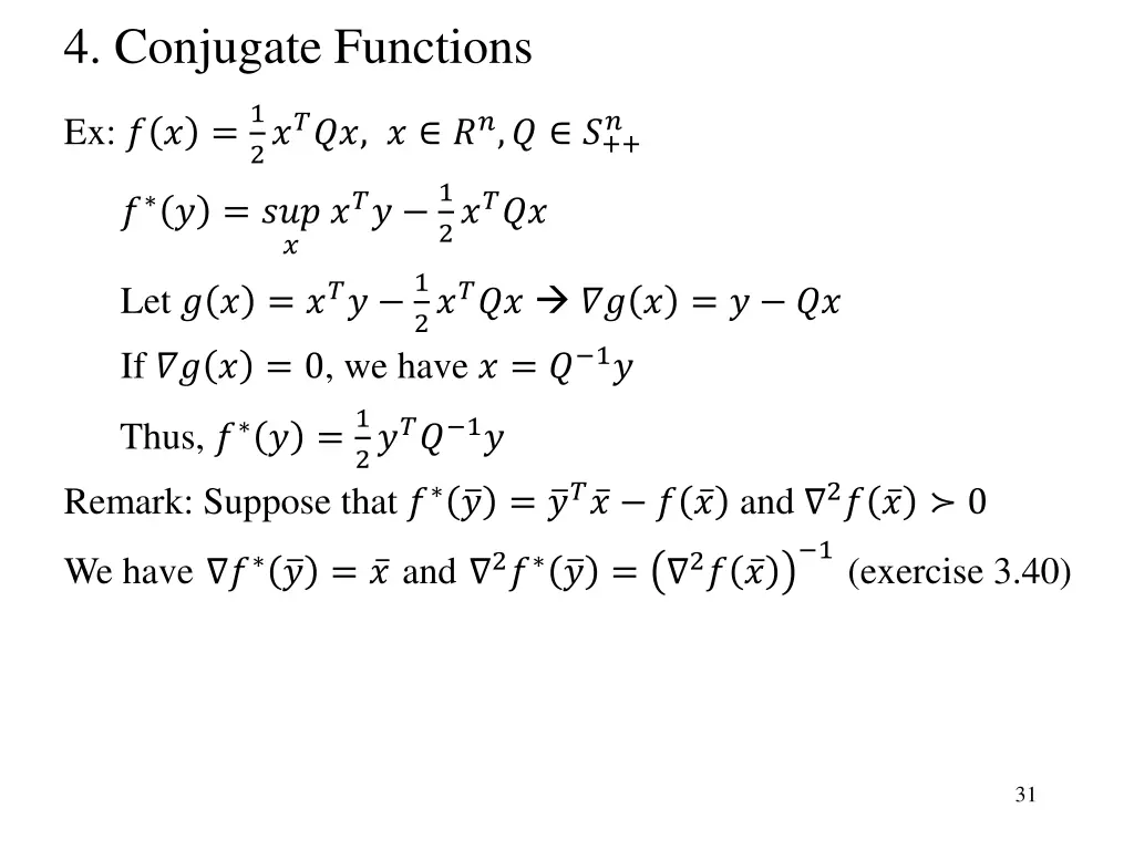 4 conjugate functions 6