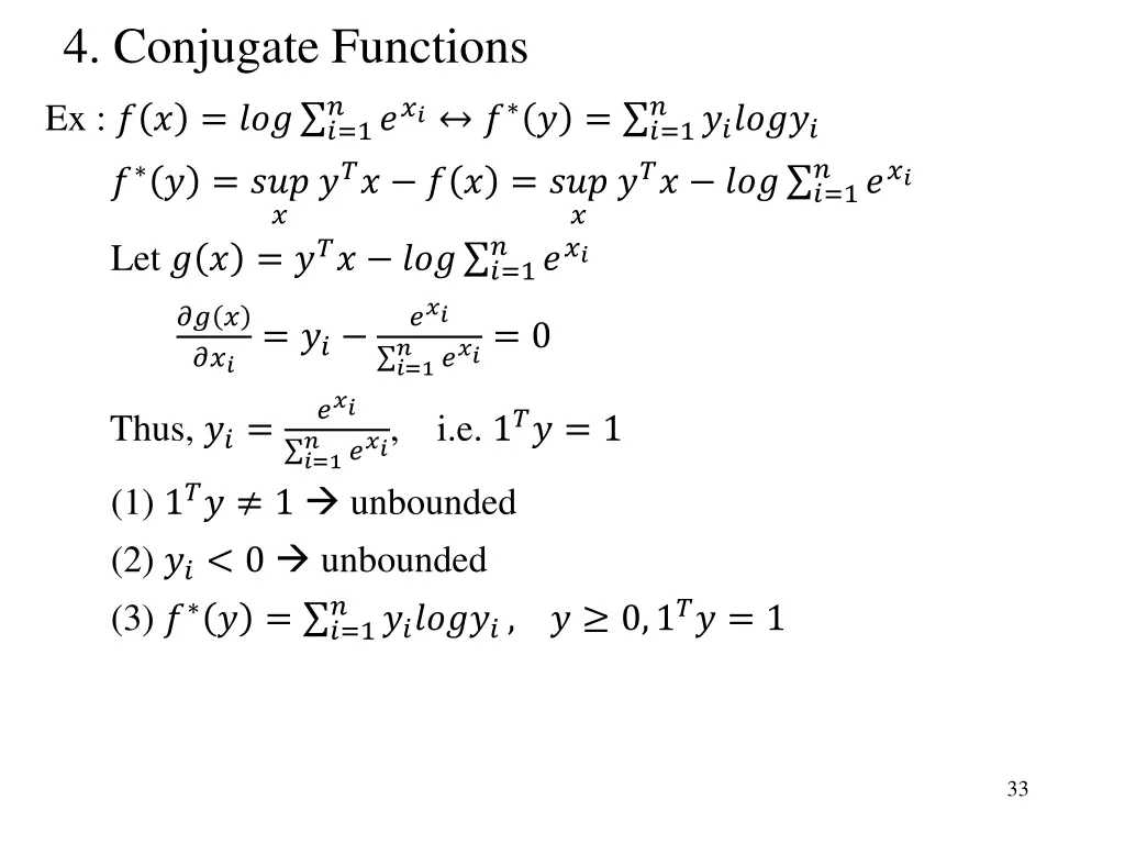 4 conjugate functions 8