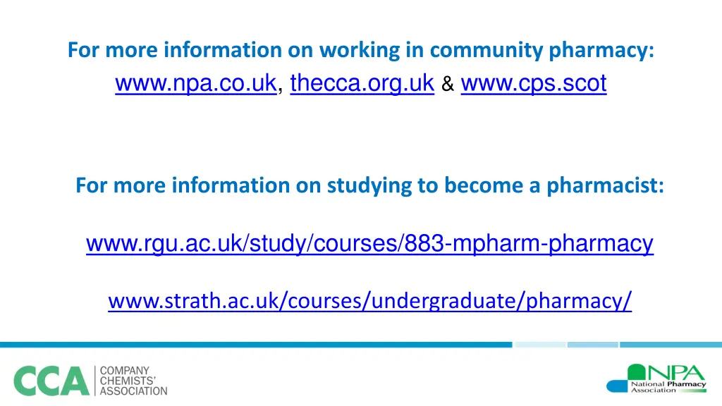 for more information on working in community