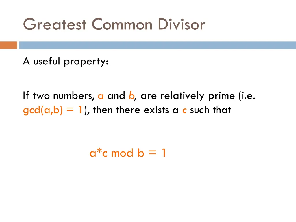 greatest common divisor 7