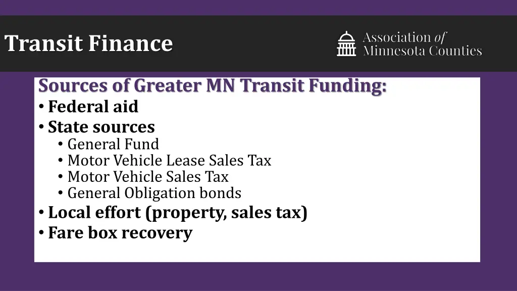 transit finance 1