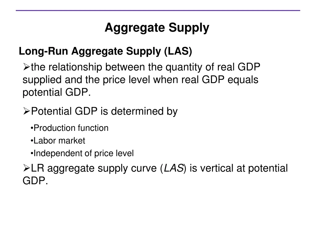 aggregate supply 1