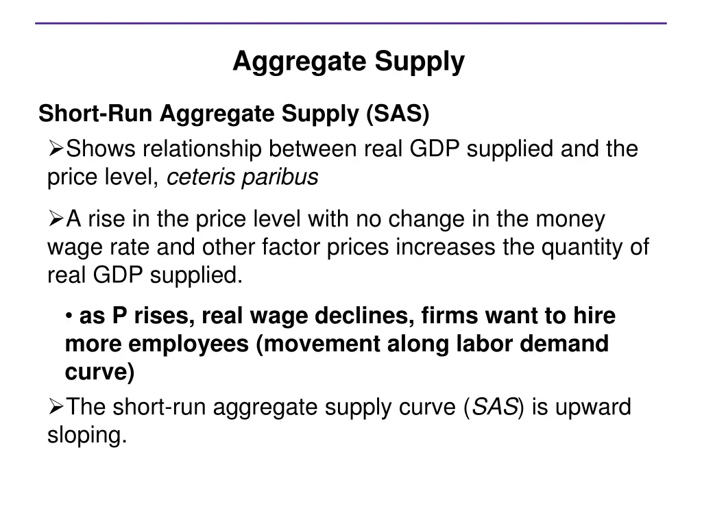 aggregate supply 2