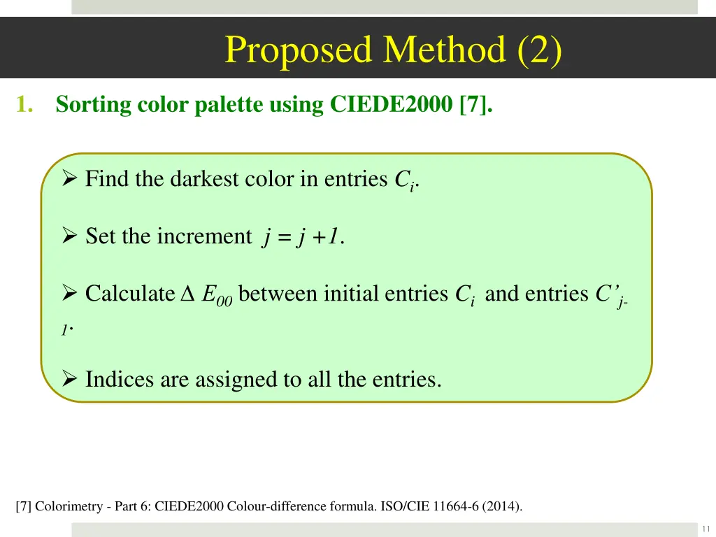 proposed method 2