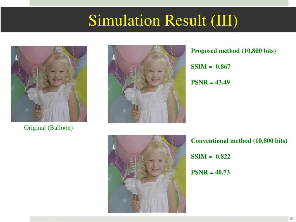 simulation result iii