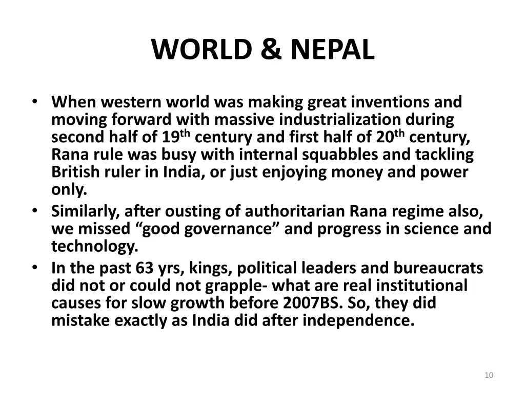 world nepal